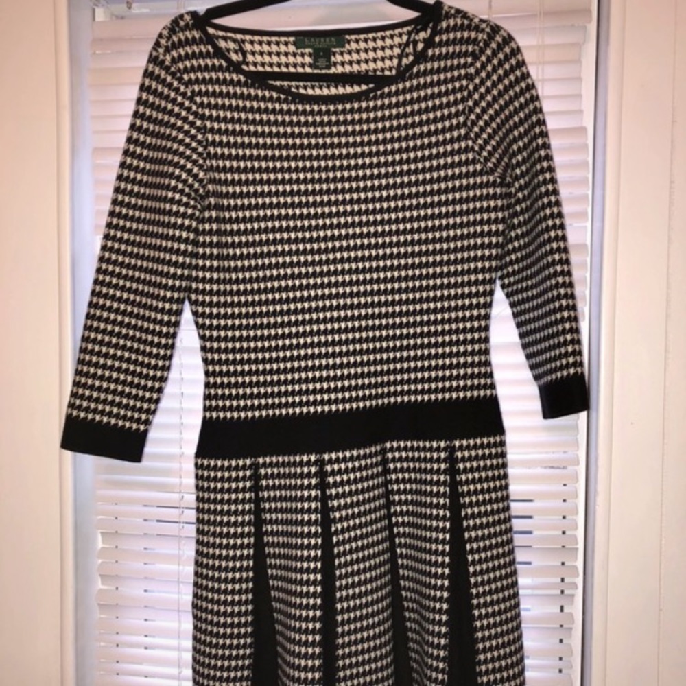 houndstooth Ralph Lauren dress